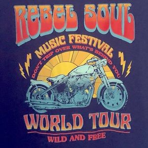 Rebel Soul Motorcycle Graphic T-Shirt